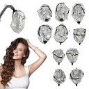 【中古】【未使用】カラー処理用ヘアスチーマーハット10個 - サロンスパ用縦型ナノハット5個と大小5個
