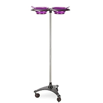 【中古】【未使用】FLYIFE 可動ハンドトラックモバイル美容ヘアカラートレイ理髪ポータブルユーティリ..