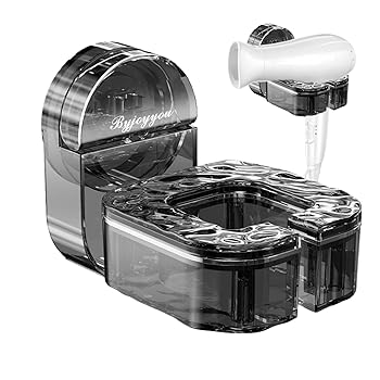 【中古】【未使用】回転ヘアドライヤーラック、パンチフリードライヤースタンド、ヘアブロワーホルダー..