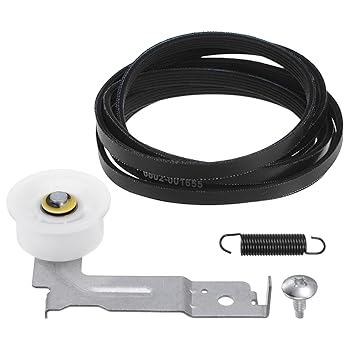 【中古】uxcell ドライヤードラムローラーキットプーリーベルトパーツ ドライヤードラムローラーサポートホイールキット メンテナンス修理キット 交換部