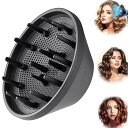 【中古】【未使用】Chuanchengヘアディフューザーアタッチメントノズルfor Laifenスイフトヘアドライヤー/スイフトSEヘアドライヤー、乾燥スタイリングカールアクセ(4)