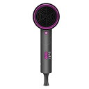 【中古】【未使用】ヘアドライヤー ?折り畳み式 軽量 温冷風切替 3段階調整 ドライヤー ノズル付き 家庭用/ヘアサロン/旅行用 父の日 母の日 プレゼント(4)
