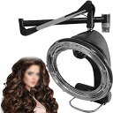 【中古】1200ワット周回ウォールマウントHD LCDディスプレイヘアドライヤー、プロフェッショナルヘアパーマカラーアクセラレータプロセッサ温度、調節可