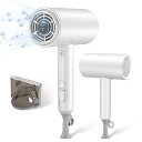 【中古】ヘアドライヤー 大風量 速乾 高濃度マイナスイオン 【新登場ドライヤー】過熱防止機能 三つモード 冷熱風 57℃恒温 コンパクト 折りたたみ式 ノ