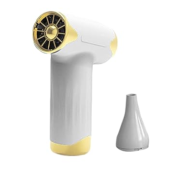 【中古】調節可能なミニパーソナルファン、コードレスヘアドライヤー,ポータブルハンドヘルドワイヤレスヘアドライヤー | アウトドアアクティビティ用の