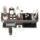 【中古】【未使用】コンパクトヘアドライヤー収納ラック軽量アルミニウムヘアドライヤースタンドオーガナイザーサポートラック旅行や日常使用のためのヘアドライヤ