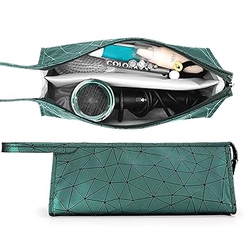 【中古】hagft(ゆうこ) キャリーケース ポータブル収納バッグ カーリーヘアストレージバッグ 防水キャリーケース 保護オーガナイザー トラベルギフトケー