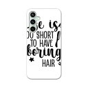 【中古】【未使用】Galaxy S23 FE 用 ハードケース SCG24 対応 igcase スマホカバー カバー ケース 031773 美容院 ドライヤー ...