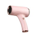 【中古】Bhuun ポータブルヘアドライヤー ブロードライヤー エレガント 軽量 低騒音 速乾 ヘアケアドライヤー ホテル寮用ヘアドライヤー, ピンク