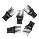 【中古】MERRYHAPY ヘアドライヤーコームアタッチメント 5個 ユニバーサルブロードライヤーノズル交換用 ワイドヘアドライヤーノズル サロン ホームスタ(4)