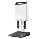 【中古】ポータブル シューズ ドライヤー、折りたたみ式ブーツ ドライヤー シューズ ドライヤー、調節可能なチューブとタイマー付きフット ドライヤー、3