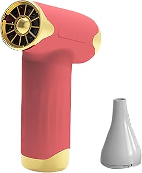 【中古】【未使用】Rcuihak 調節可能なミニパーソナルファン、コードレスヘアドライヤー | ポータブルコードレスターボファン | アウトドアや旅行に最適な強風充電 【中古】【未使用】Rcuihak 調節可能なミニパーソナルファン、コードレスヘアドライヤー | ポータブルコードレスターボファン | アウトドアや旅行に最適な強風充電