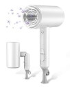 【中古】ドライヤー 大風量 速乾 マイナスイオン 2024 高速ドライヤー 折り畳み式 超軽量 静音 携帯ヘアドライヤー 高速モーター 3段階風量 携帯便利