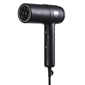 【中古】マンダム ium イウム | ドライヤー ヘアドライヤー メンズ スタイリング スタイリッシュ ダメージ 軽減 サロン 人気 コンパクト 軽量 速乾 大風