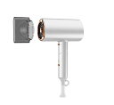 【中古】ドライヤー ヘアドライヤー 大風量 速乾 ヘアサロン 3段階風量 57℃恒温 折り畳み パワフル乾燥 静音 軽量 家庭用/サロン用 ホワイト