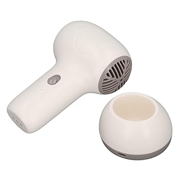 【中古】【未使用】コードレスヘアドライヤー、ベビーヘアドライヤーポータブル、ミニドライヤー静音 (わずか 62db) 幼児ヘアドライヤー充電式ベビーバットブロード