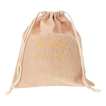 【中古】DRESSOOS 収納袋 オーガナイザー 旅行用トイレタリーポーチ ヘア製品バッグ 整理バッグ の容器 ヘアブロワーバッグ ファブリック