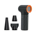 【中古】Perfk コードレスブロードライヤー ポータブルヘアドライヤー 多機能プロフェッショナルクイックドライエアクリーナーキット サロン アウトドア(4)