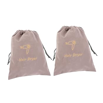 【中古】KESYOO 2 個巾着ヘアドライヤーバッグ巾着リネンバッグポーチポータブルヘアドライヤーバッグ旅行用 【中古】KESYOO 2 個巾着ヘアドライヤーバッグ巾着リネンバッグポーチポータブルヘアドライヤーバッグ旅行用