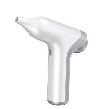 【中古】WISSPKYO 膨らませたりブローしたりできる多用途の電気ヘアドライヤーで、交換用ノズル2本が付属しています。低騒音ポータブルファンを搭載, 白 【中古】WISSPKYO 膨らませたりブローしたりできる多用途の電気ヘアドライヤーで、交換用ノズル2本が付属しています。低騒音ポータブルファンを搭載, 白