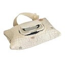 【中古】QIkunbinxx Portable Baby Wipe Bag Strollers Tissue Bag with Lanyard, Reusable Cotton Tissue Holder Case for Stroller and Car(4)