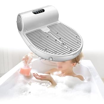 【中古】【未使用】バスルーム全身ドライヤー、マイナスイオン全身ドライヤー、2段階ギア調整、急速空気乾燥、暖房と冷房、重力感知、家庭用と浴室用、計量スケール