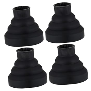 【中古】【未使用】FOMIYES 4本 シリコン カバー スタイリング トラベル カール ヘア ディフューザー カーリング ブロー ドライヤー 折りたたみ ヘア 【中古】【未使用】FOMIYES 4本 シリコン カバー スタイリング トラベル カール ヘア ディフューザー カーリング ブロー ドライヤー 折りたたみ ヘア