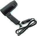 【中古】ヘアドライヤー ドライヤー 車用 折りたたみ式 12V 216W-120W 旅行 ドライブ 家庭用 旅行用 温風 送風 コンパクトヘアドライヤー
