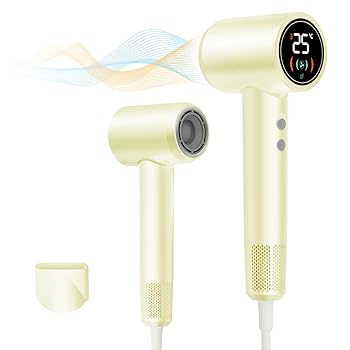 【中古】【未使用】Ni Zmir ドライヤー 大風量【2億マイナスイオン 冷風熱風交互機能 NTC温度制御システム】1分で速乾 5段階風温調整 1400W 恒温ヘアケア 冷風温風