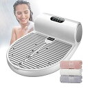 【中古】1350W 全身ドライヤー、バスルーム用シャワー後のボディヘアドライヤー、タオル3枚付き防水ボディ&フットドライヤー、自宅やプールでのオールラ(4)