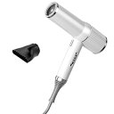 【中古】Generic 高強力ヘアドライヤーヘアスタイリングツール多目的ブロードライヤーミニ送風機女性カーリーヘアホテルサロン家庭用, 白1ノズル