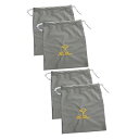 【中古】NOLITOY 2セット 収納袋 Dry Bag 巾着 バッグ ブロードライヤーポーチ 巾着収納袋 ヘアブロードライヤーバッグ 巾着袋 ファブリック G...