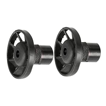 【中古】【未使用】PAMINGONO 2個 電動研削チャック ドアノブプロテクター 電動ロータリーファンスレッド ハンドブロワー シンプルな電動研磨粉吹きツール 電動グラ