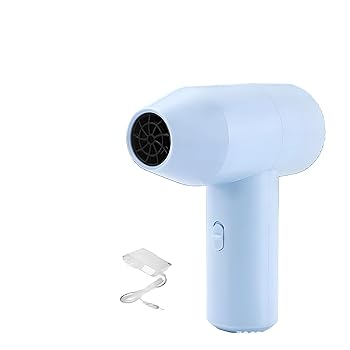 【中古】ミニドライヤー ドライヤー 充電式【USB充電式+バッテリ駆動】コードレスドライヤー 45℃恒温 2段階調整可能 過熱防止 ペイントクイックドライヤ