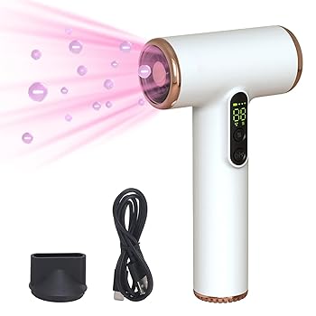 【中古】【未使用】Wireless Hair Dryer | Rechargeable Travel Hair Dryer | Hair Dryer With Digital..