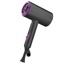 【中古】【未使用】ヘアドライヤー 大風量 速乾ドライヤー 3段階風量 マイナスイオン2000W 低騒音 軽量 1300W ノズル付き 過熱防止機能 持ち運び便利...