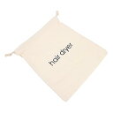 【中古】【未使用】PAMINGONO 2個 収納袋 canvas bag dry bag レティースバッグ ヘアバッグ 店 熱風ブラシ 巾着袋 嚢 客室備品 ド...