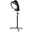 【中古】3 in 1プロフェッショナルオービティングヘアドライヤーヘアカラープロセッサー、950W高さ調節可能なスタンディングサロンヘアドライヤーホイー