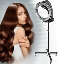【中古】950 ワットプロフェッショナルサロン旋回ヘアドライヤーカラープロセッサアクセラレータローリングベース付き調整可能なスタンディングビューテ
