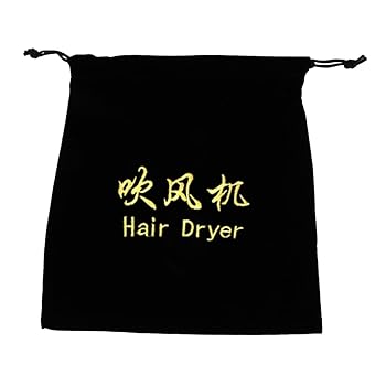 【中古】ADOCARN フランネルヘアドライヤーバッグ 巾着 バッグ 巾着 ポーチ ベロア ヘアドライヤーキャリングバッグ 場合 ドライヤーやヘアツールを収納 【中古】ADOCARN フランネルヘアドライヤーバッグ 巾着 バッグ 巾着 ポーチ ベロア ヘアドライヤーキャリングバッグ 場合 ドライヤーやヘアツールを収納