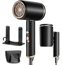 【中古】【未使用】ドライヤー 大風量 速乾 ヘアドライヤー 1300W 高濃度マイナスイオン ノズル付き 3段階調整可能 冷熱風 過熱保護機能 軽量 折りたたみ式 携帯ド