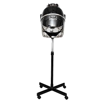 【中古】【未使用】Quxxuol ドライヤー理髪店 フード 式ヘアドライヤーコールドパーマ定型ヘアドライヤー調節可能なフード付きフロアドライヤー速乾大風量低騒クレ