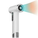 【中古】【未使用】コードレスヘアドライヤー、100000RPM高速ヘアドライヤー、15000mAh充電式ヘアドライヤー、200W電池式イオンヘアドライヤー、ディフューザー付き