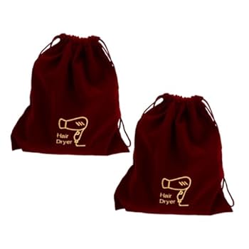 【中古】Healvian 2個 ジュエリー収納袋 旅行用ヘアドライヤーバッグ 巾着ヘアドライヤーバッグ 携帯用巾着袋 ヘアツール収納袋 旅行用収納袋 フランネル 【中古】Healvian 2個 ジュエリー収納袋 旅行用ヘアドライヤーバッグ 巾着ヘアドライヤーバッグ 携帯用巾着袋 ヘアツール収納袋 旅行用収納袋 フランネル
