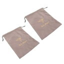 【中古】Ipetboom 1セット ベルベットバッグ 区画 理髪バッグ オーガナイザー 化粧品袋 シーラー バッグオーガナイザー ミニ プロの Light Gr...