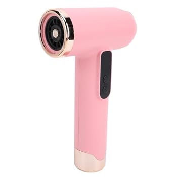 【中古】ヘアドライヤー、100000 RPM ブロードライヤー、速乾性、200W コードレス USB 充電式ポータブル静音ヘアブロードライヤー、ノズル付き、15000mAh