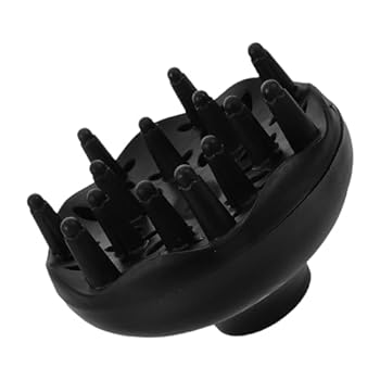 【中古】【未使用】MUSISALY のフード ユニバーサル ディフューザーカバー 巻き髪用ディフューザー 用ディフューザーアタッチメント プラスチック Black
