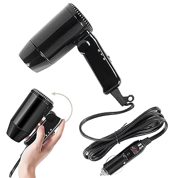 【中古】ポータブル折りたたみヘアドライヤー - 12V スタイリングツール車のヘアドライヤー車の外装用ドライブロワー |オープンカー、トラック、ツーリン 【中古】ポータブル折りたたみヘアドライヤー - 12V スタイリングツール車のヘアドライヤー車の外装用ドライブロワー |オープンカー、トラック、ツーリン