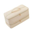 【中古】【未使用】トラベルスタイラー用二重層トラベルキャリングケースヘアドライヤーオーガナイザーバッグ(4)