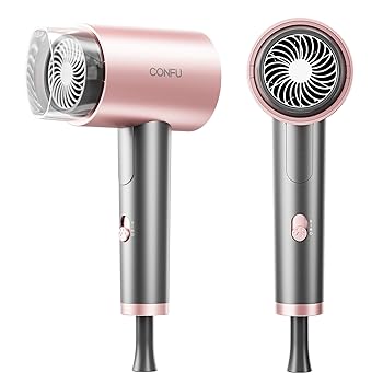【中古】CONFU ヘアドライヤー, 1200W, 折り畳み式, マイナスイオン, 3段階調節, 大風量, 静音, ノズル付き, ピンク 【中古】CONFU ヘアドライヤー, 1200W, 折り畳み式, マイナスイオン, 3段階調節, 大風量, 静音, ノズル付き, ピンク